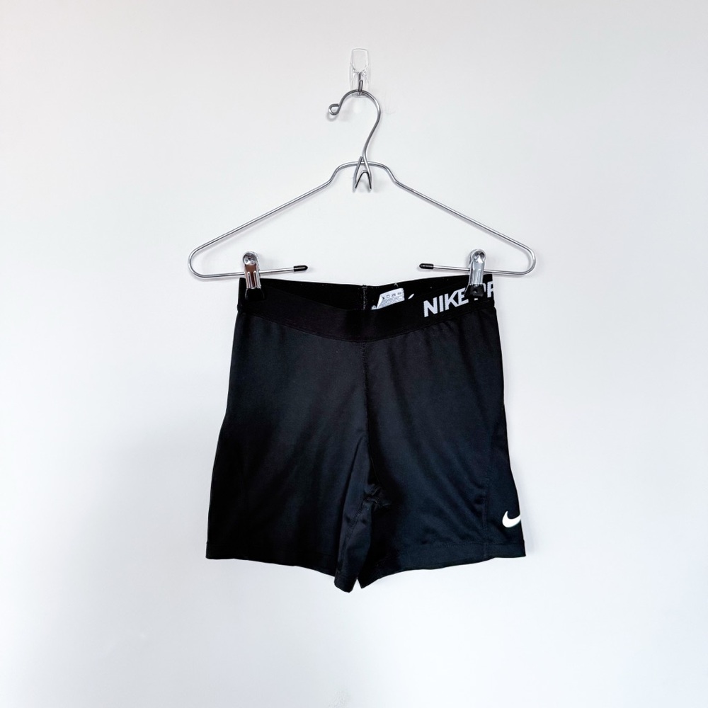 3/$20⚡️ ORIGINAL NIKE PRO SPANDEX Black Athletic Stretchy 5” Inseam